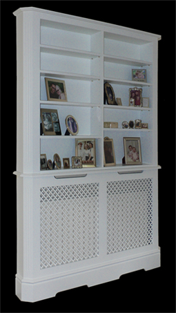 Radiator Bookcase Our Cover, Above Radiator Bookcase
