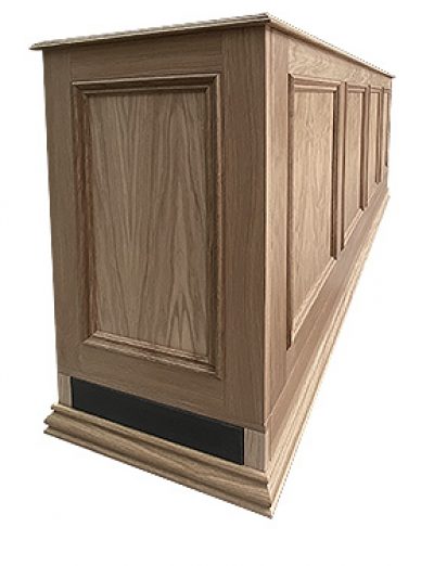 oak rising tv cabinet